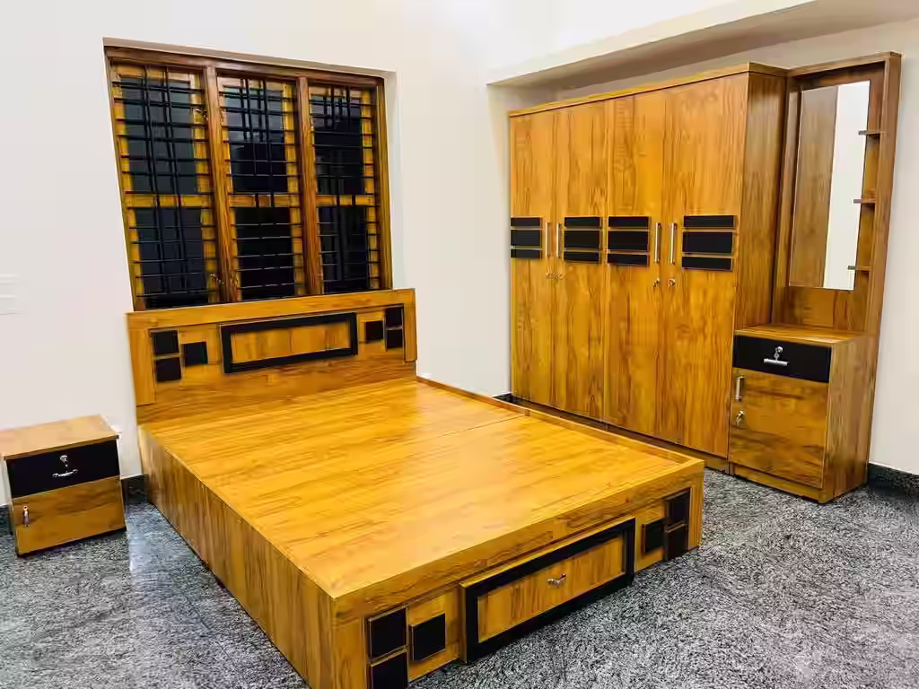 Wardrobe and Storage Bedroom Set